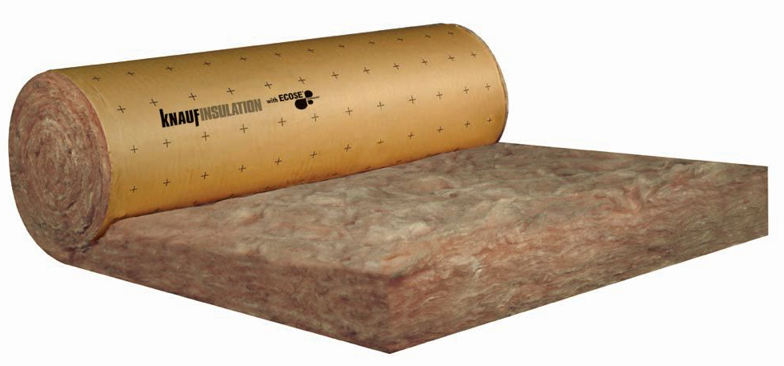 Rouleau Laine de Verre revêtu semi-rigide Acoustiplus 032 1200x2700mm De 100 mm à 160 mm
