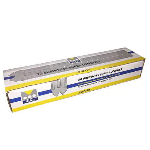 Suspente super longue 480mm pour fourrure 18-45 - Boite de 50