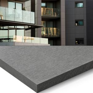 Panneau Fibres Ciment - Cembrit Patina - Planatural P050 Quartz 8x1250x3050mm