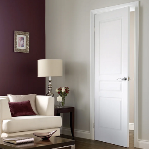 Bloc-Porte Confort Posformé Blanc - Poussant droit  930x2040mm 2040mm
