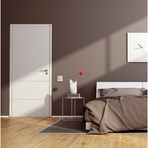 Bloc-Porte GRAV140 Postformé blanc - Poussant gauche  730x2040mm 2040mm