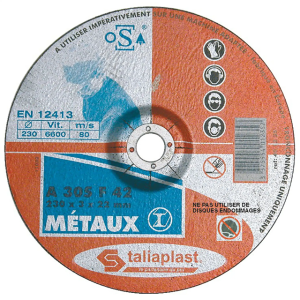 Disque abrasif pour metaux 115mm 