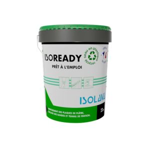 Enduit Isolava pour bande prêt à l'emploi ISOREADY - Seau de 22kg 