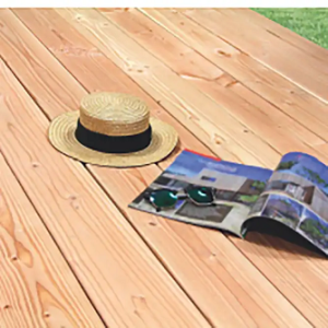Lame de terrasse bombée Douglas 98% hors aubier 26x145mm