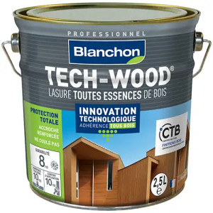 Lasure Tech-Wood Chêne doré 2.5L 