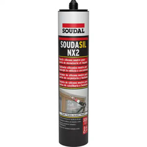 Mastic Silicone Soudasil NX2 Blanc Cartouche 300 ml  