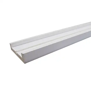 Nez de Cloison MDF Prépeint Blanc 11x73x2500mm 2500mm