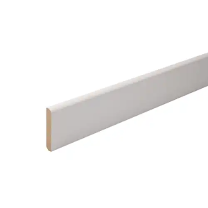 Plinthe Arrondie MDF Prépeint 10x100x2440mm 2440mm