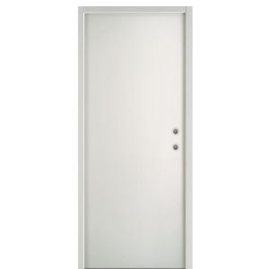 Bloc-Porte Protect Coupe Feu EI30 - Prépeint blanc lisse - Poussant gauche  830x2040mm 2040mm