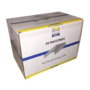 Raccord pour fourrure 18-45 - Boite de 50 
