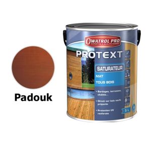 Saturateur mat Protext Padouk 5L  
