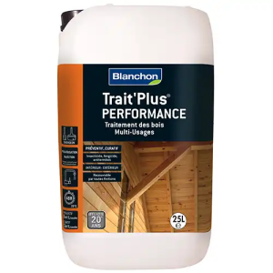 Traitement préventif BLANCHON TRAIT PLUS Performance Teinte incolore 25L