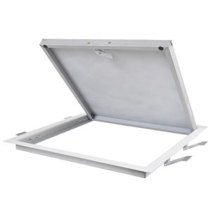 Trappe de visite Métal laqué avec serrure 40x600x600mm 600mm