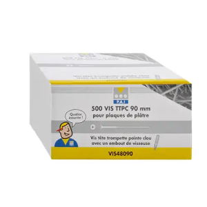 Vis TTPC 90mm - Boite de 500 