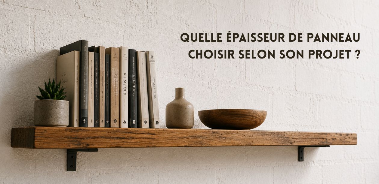 Quelle épaisseur de panneau choisir pour son projet ?