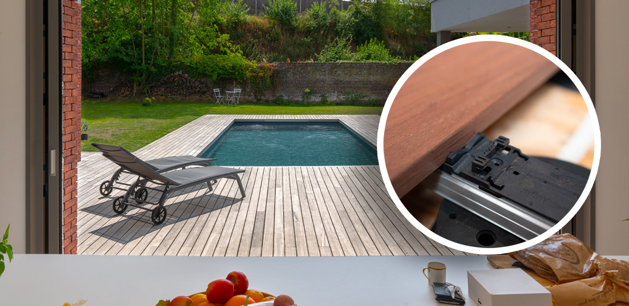InfinYdeck® Vetedy : une nouvelle génération de terrasse bois à fixation invisible