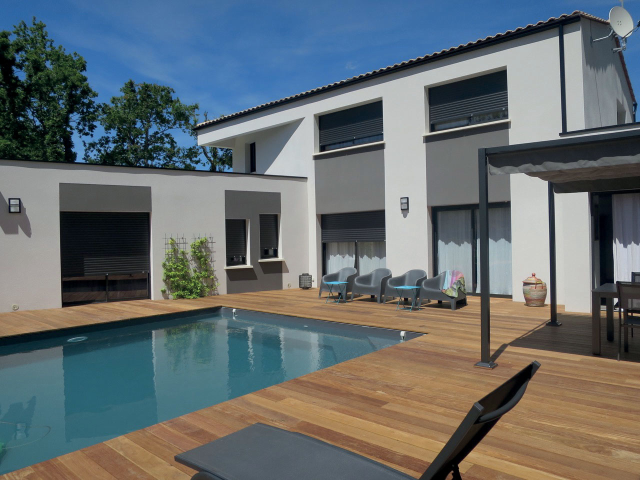 Terrasse bois exotique