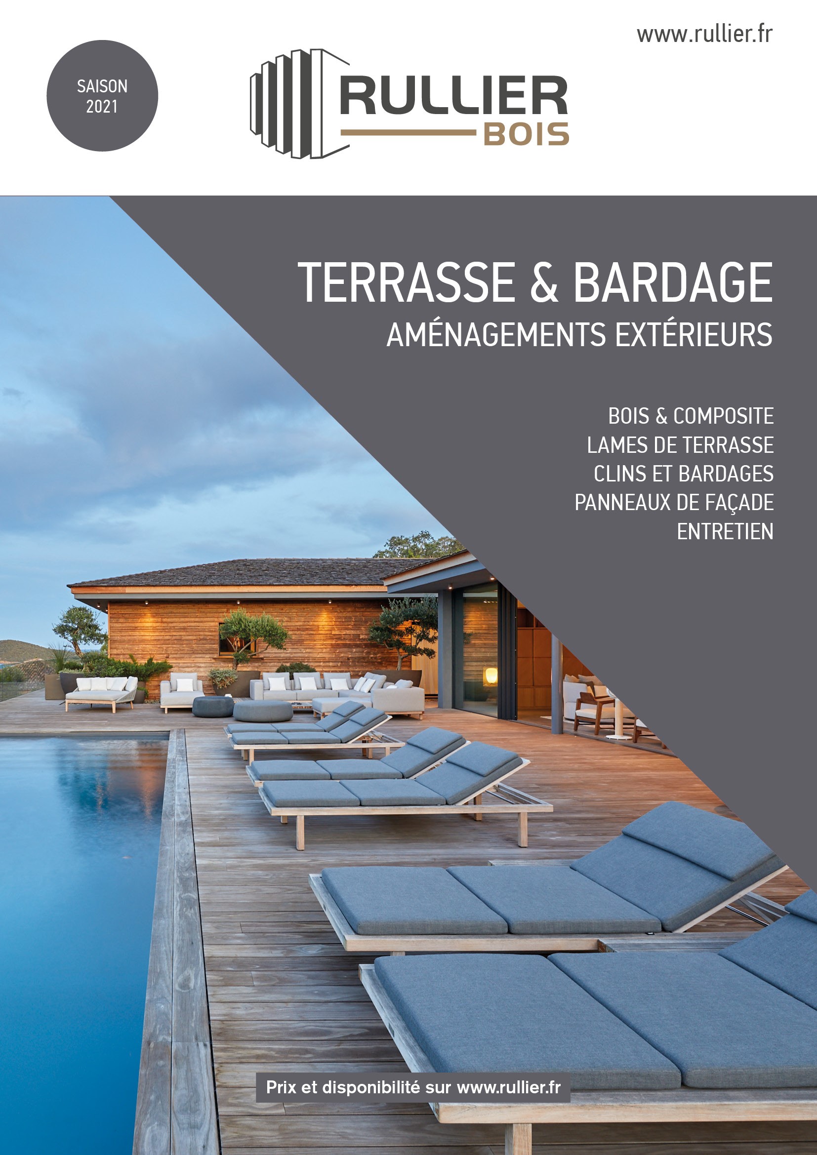 Catalogue terrasse & extérieur Rullier Bois